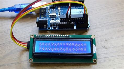 LiquidCrystal I2C .